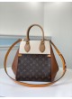 LV FOLD TOTE MM CAMEL SUNBEAN CREAM